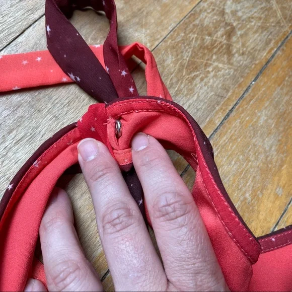 Eshakti ombré star print Georgette dress - Picture 14 of 16